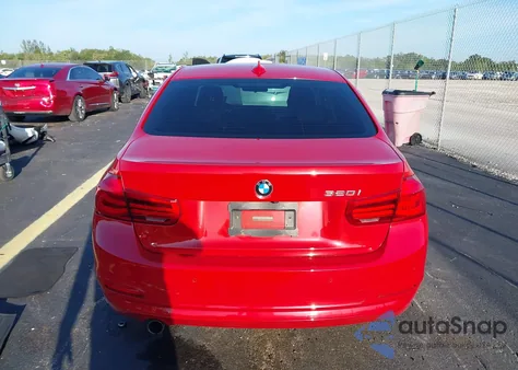 2017 BMW 320I из США, поврежденный, VIN WBA8E1G38HNU16223